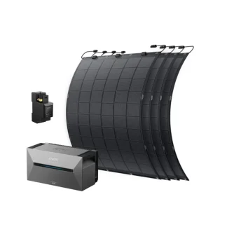 KIT Anker SOLIX Solarbank 2 E1600 Pro com 4xFS20 - Sistema Varanda 900W